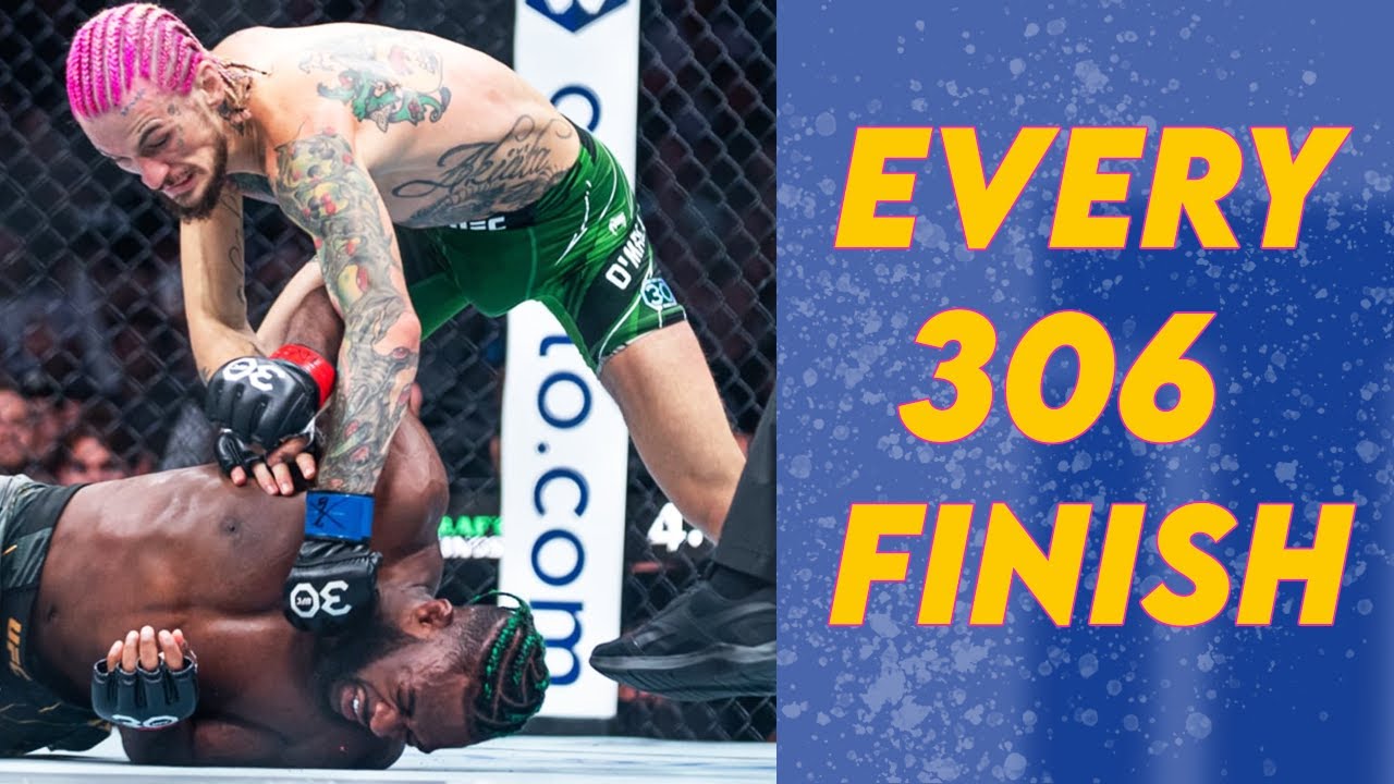 EVERY FINISH from EVERY UFC 306 (Noche UFC) FIGHTER