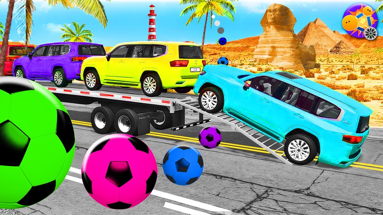 Cars and Trucks vs Speed Bumps – Satisfying Crash Physics (BeamNG.Drive) 🧯
