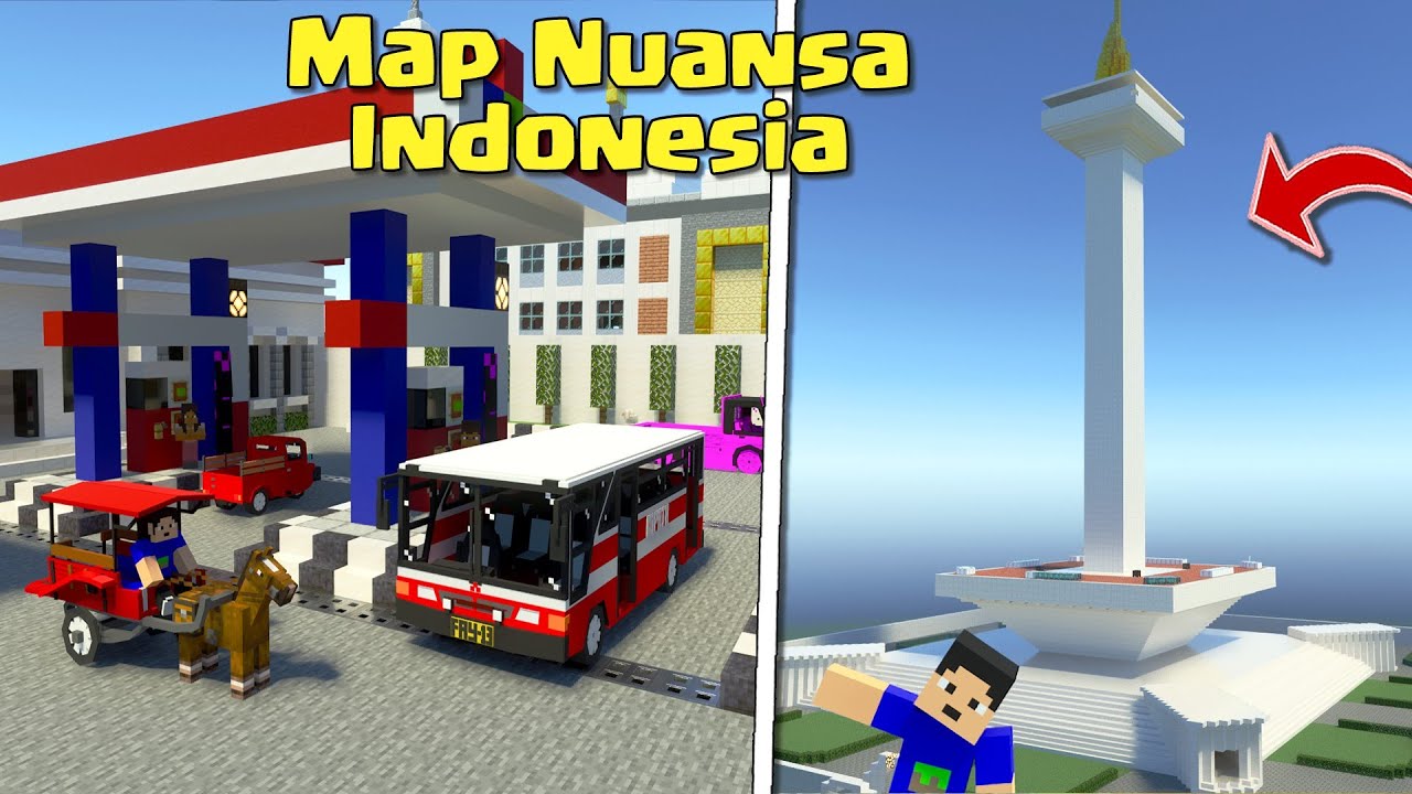 Map Nuansa Indonesia Terbaru dengan Addon Keren di MCPE