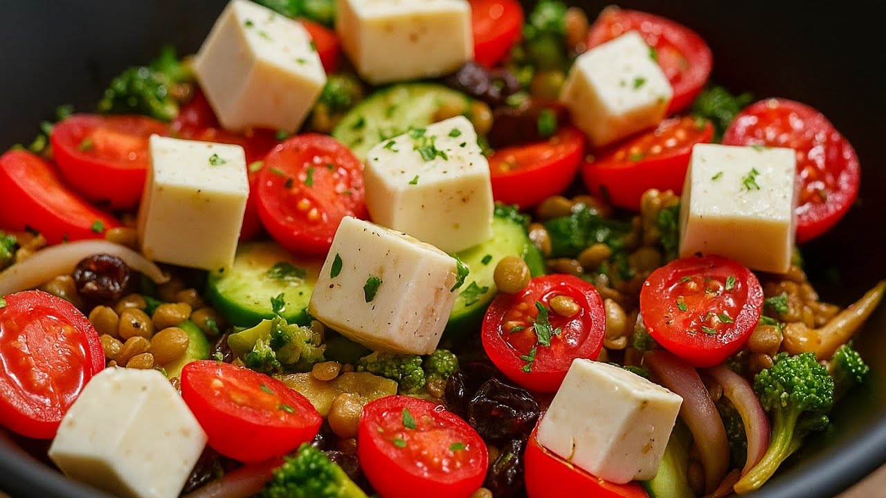 I Made 4 Salads Using Only What I Had in the Fridge | Easy & Healthy Recipes