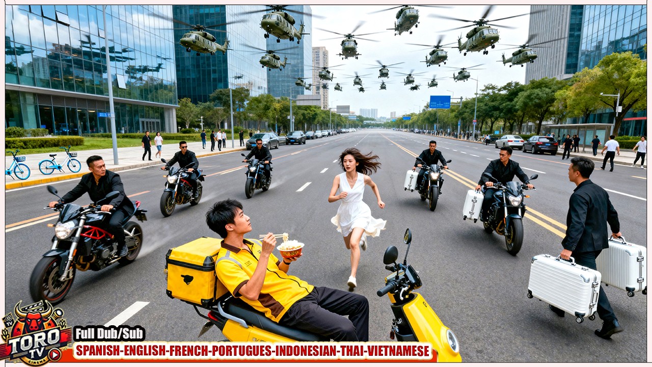 Un Repartidor Arriesga su Vida por una CEO, Ella lo Elige como Esposo en Gratitud!