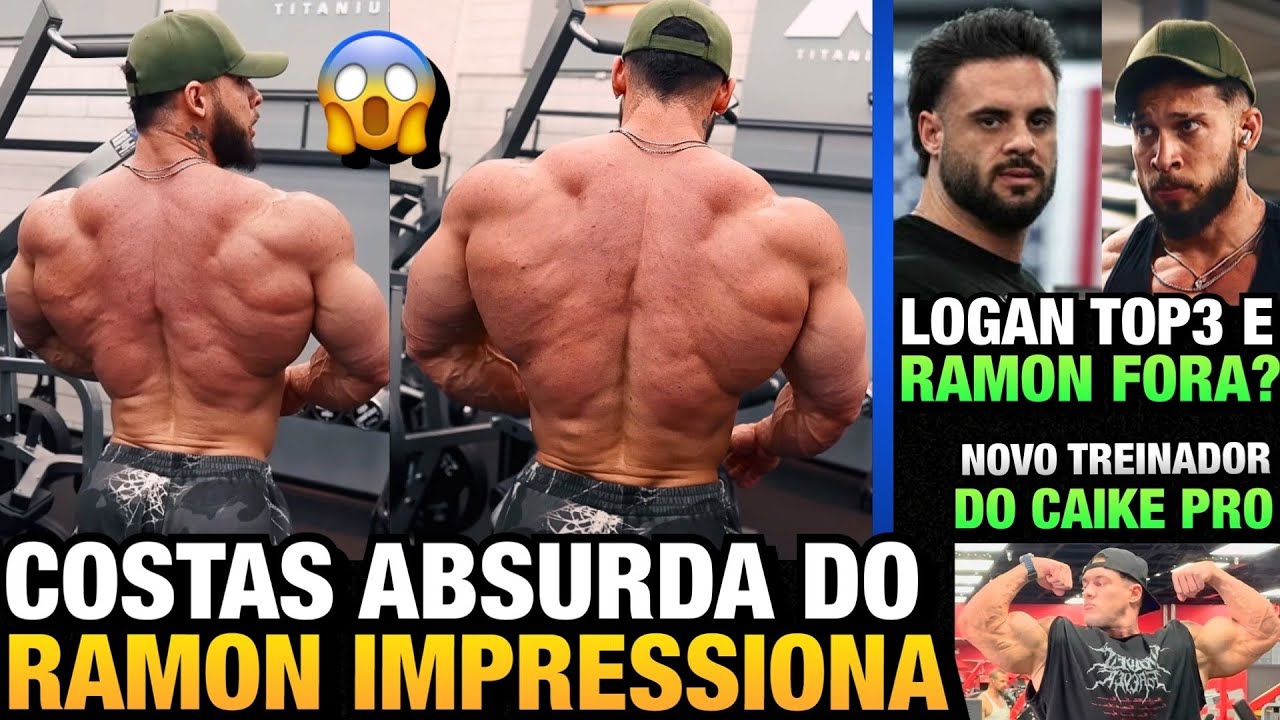 LOGAN DIZ QUE o RAMON NÃO PEGA NEM TOP 3 ESSE ANO e RAMON "RESPONDE" COM COSTAS SURREAL + CAIKE PRO