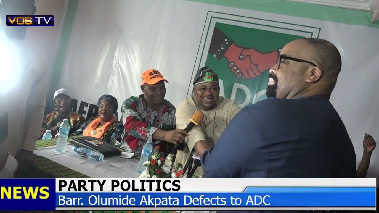 Party Politics: BARRISTER OLUMIDE APKATA DEFECTS TO ADC in EDO STATE