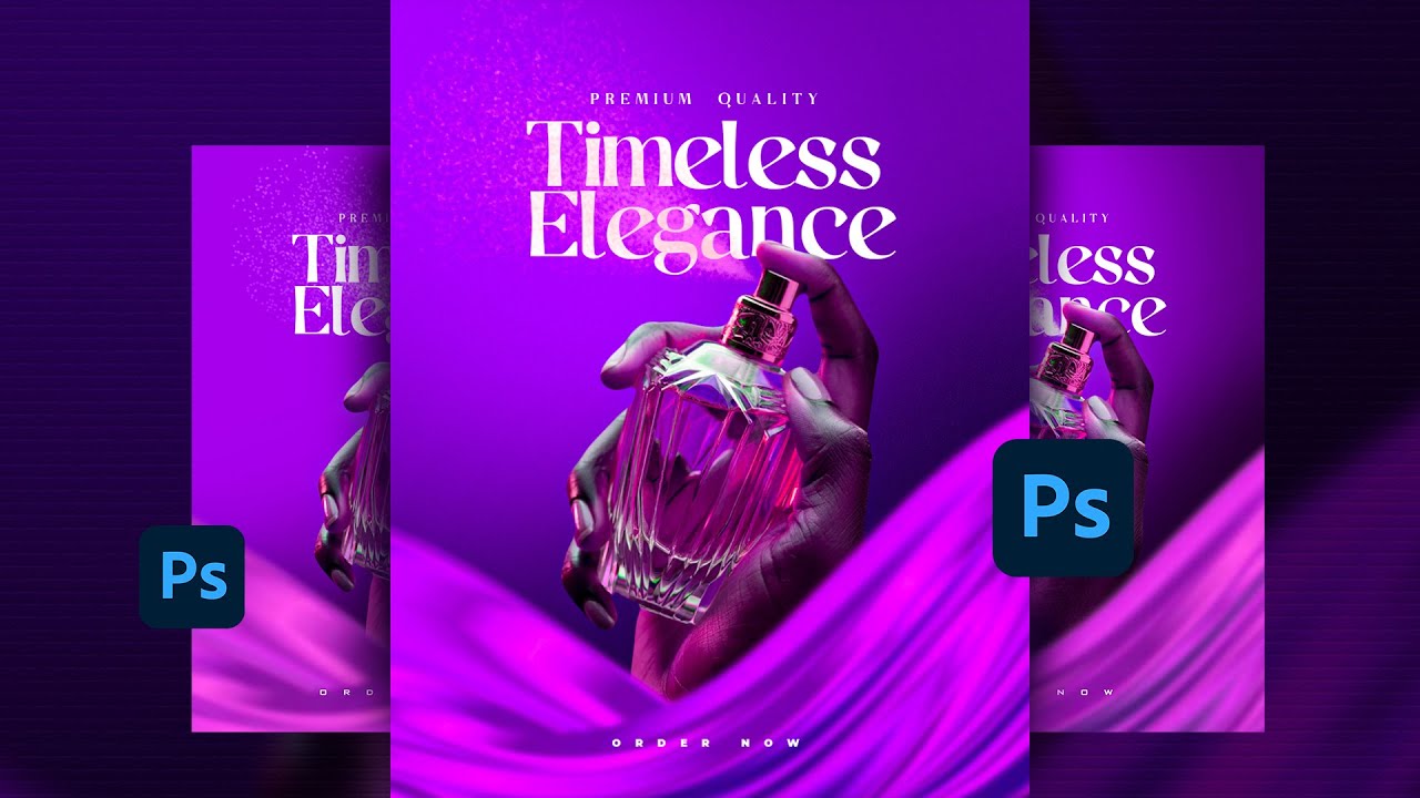 How to Design a Perfume Poster That Evokes Desire (Using Photoshop)