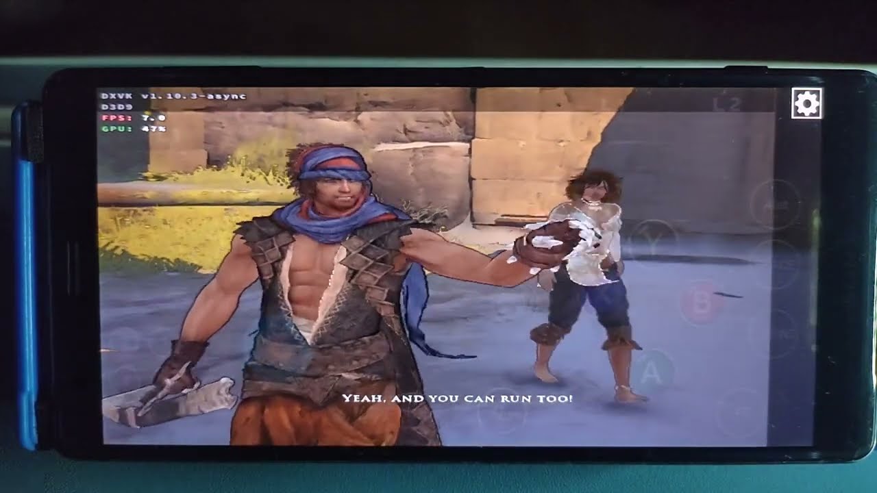 Prince Of Persia 2008  Termux Box Sony Xz2 Snap 845 DXVK 1.10.3