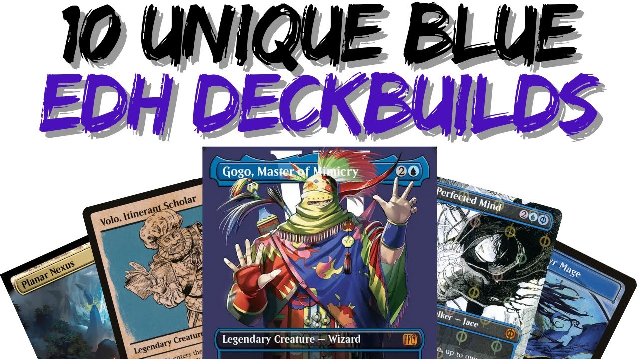10 Unique Commander Deck Ideas: EDH Deckbuilding in Mono Blue