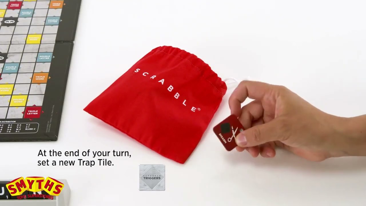 Scrabble Trap Tiles - Smyths Toys