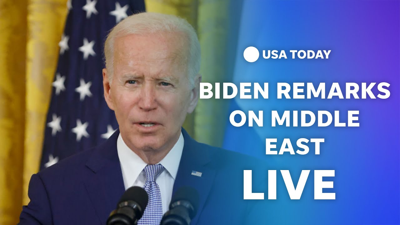 Watch: President Biden delivers remarks on Middle East