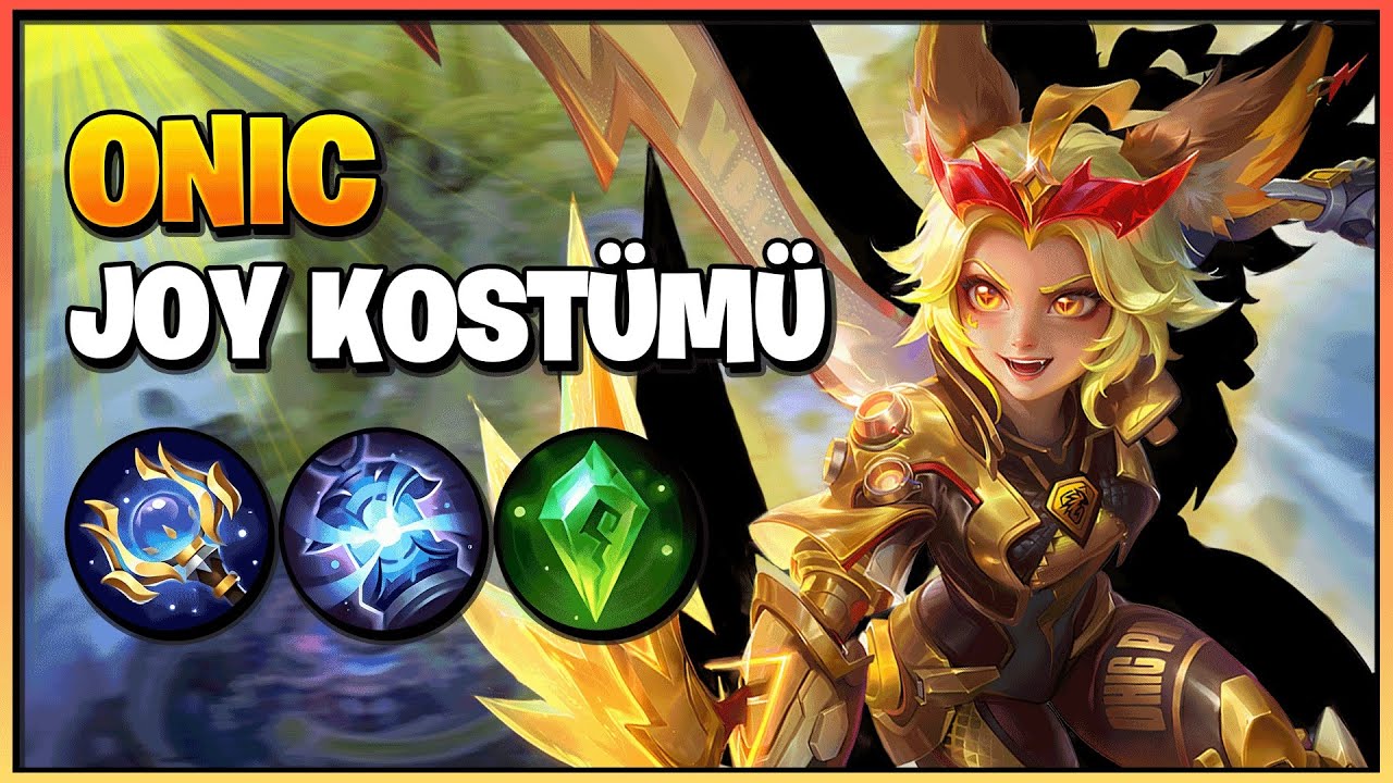 ONIC JOY KOSTÜMÜ VE YAMYAM ORMAN MODELİ - Mobile Legends