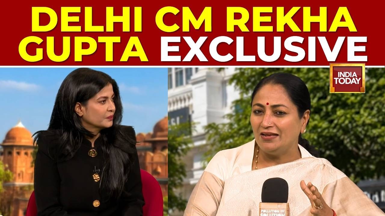 Exclusive: Delhi CM Rekha Gupta Details EV Policy, AI Monitoring To Curb Air Pollution | India Today