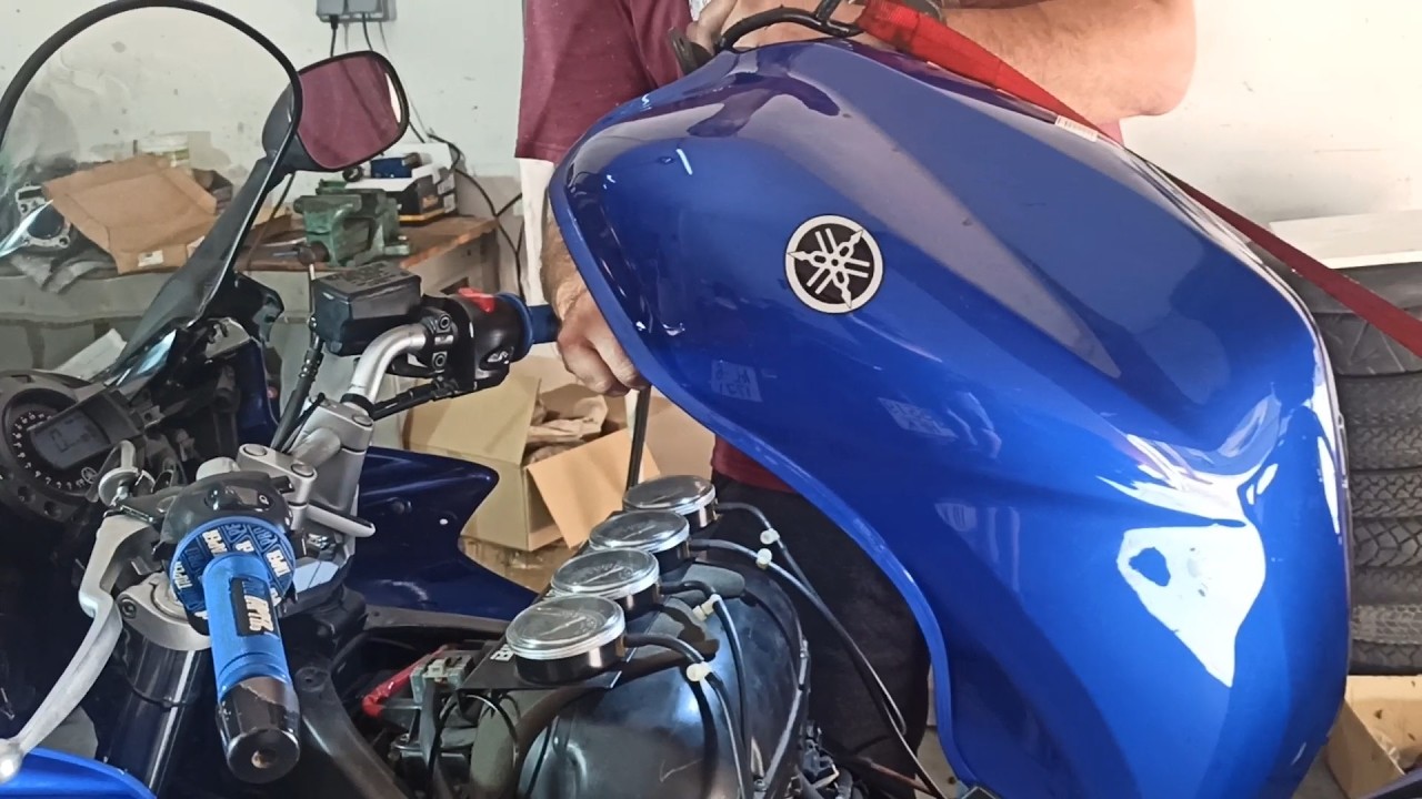 Ajuste inyección y mantenimiento yamaha fazer 600