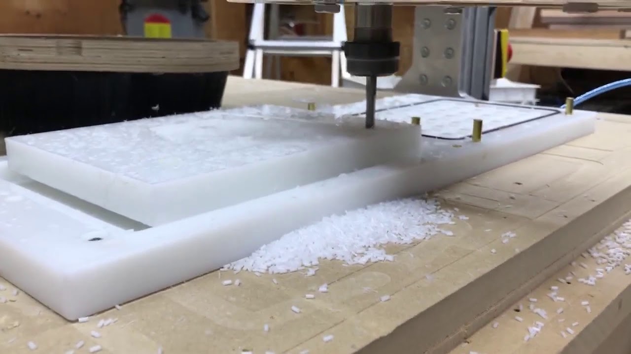 CNC HDPE Vacuum Fixture