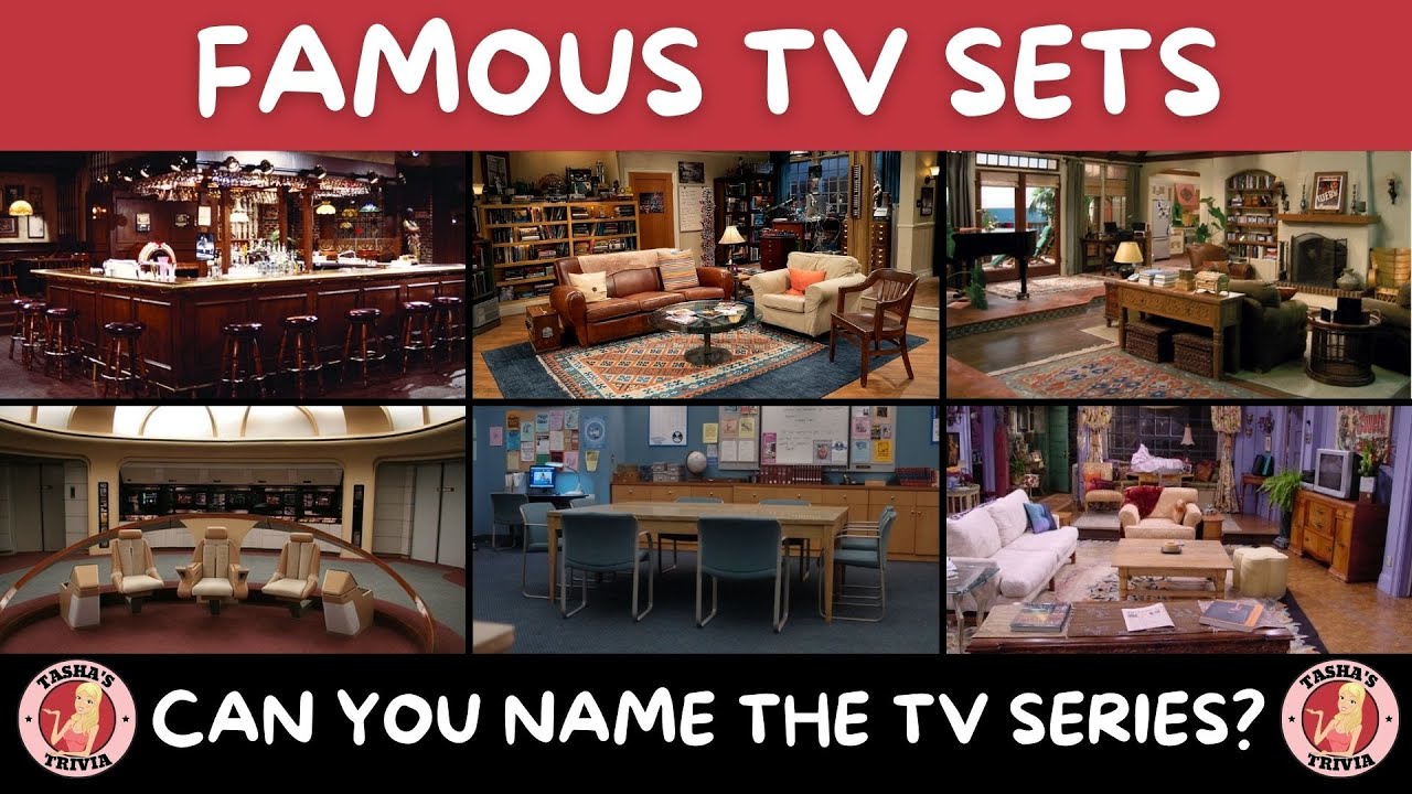 Can You Name These 40 TV Show Sets From One Photo?