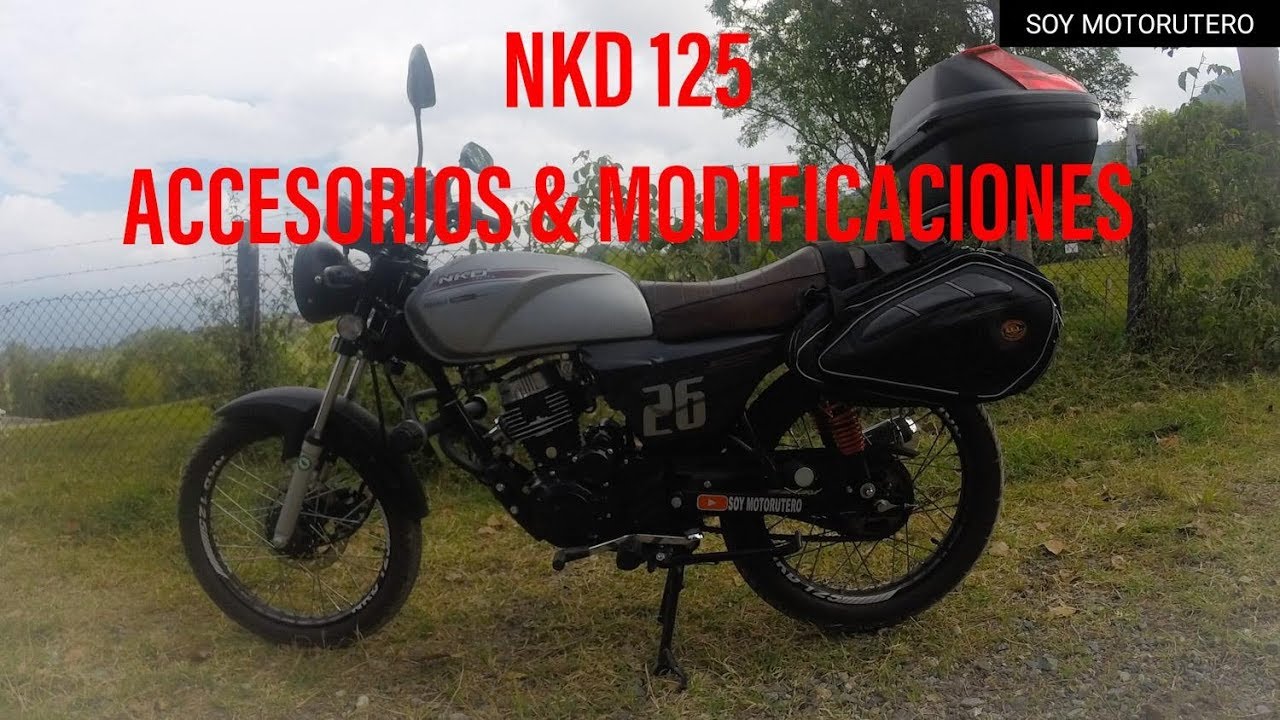 NKD 125 ACCESESORIOS Y MODIFICACIONES