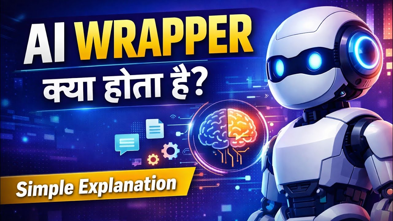  AI Wrapper Explained  | Complete Beginner Guide (Hindi)