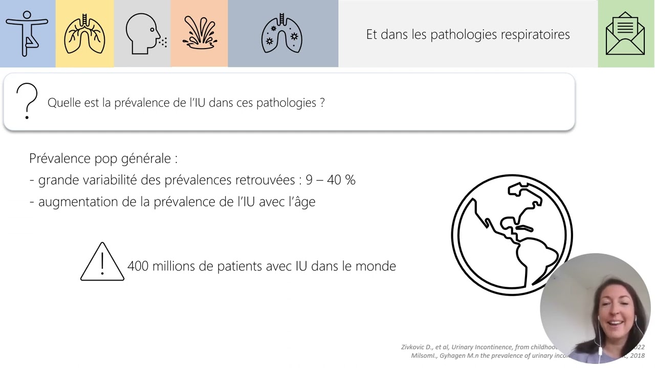 L'incontinence urinaire dans les pathologies respiratoires
