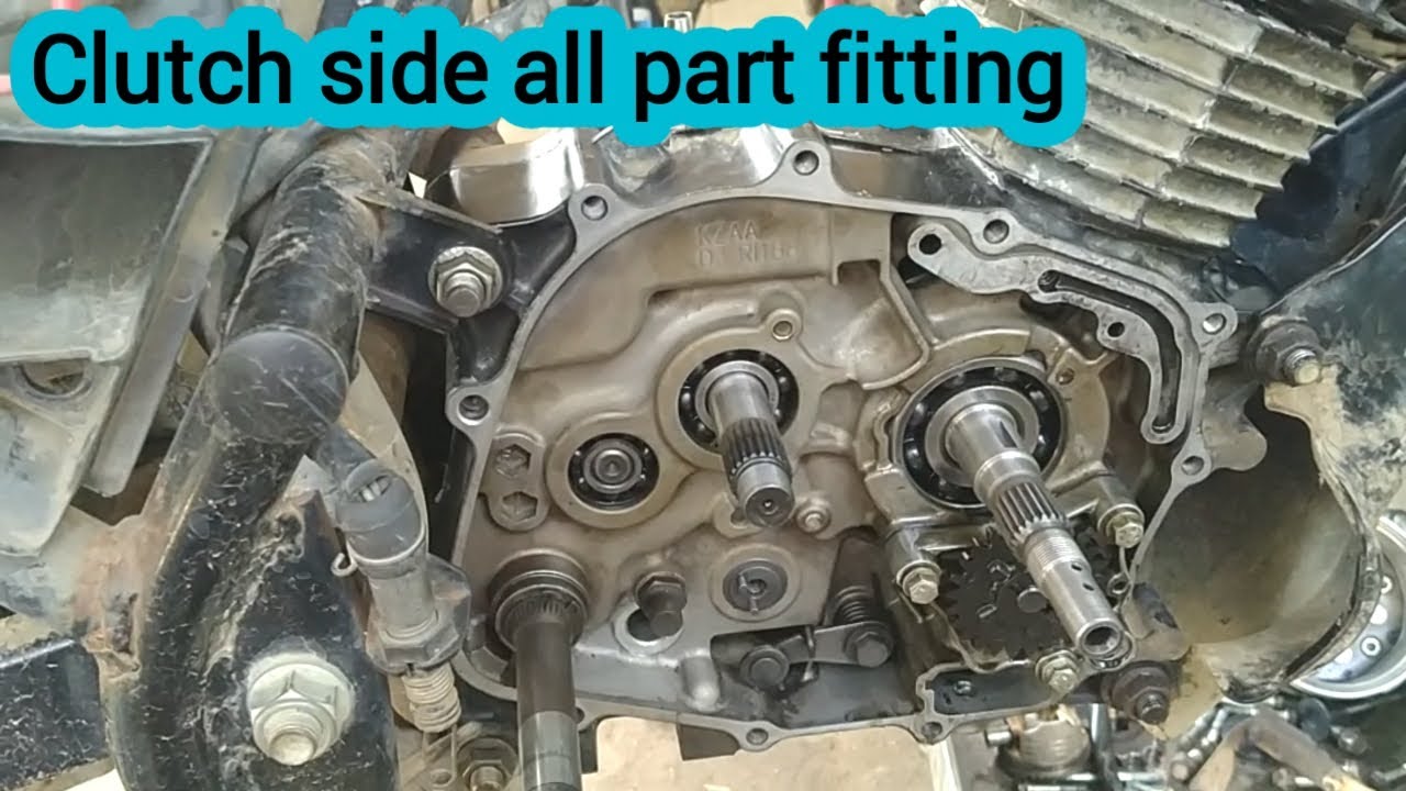 XPro bike clutch side all part fitting, हीरो पैशन एक्सप्रो बाइक क्लच प्लेट इंस्टॉलेशन