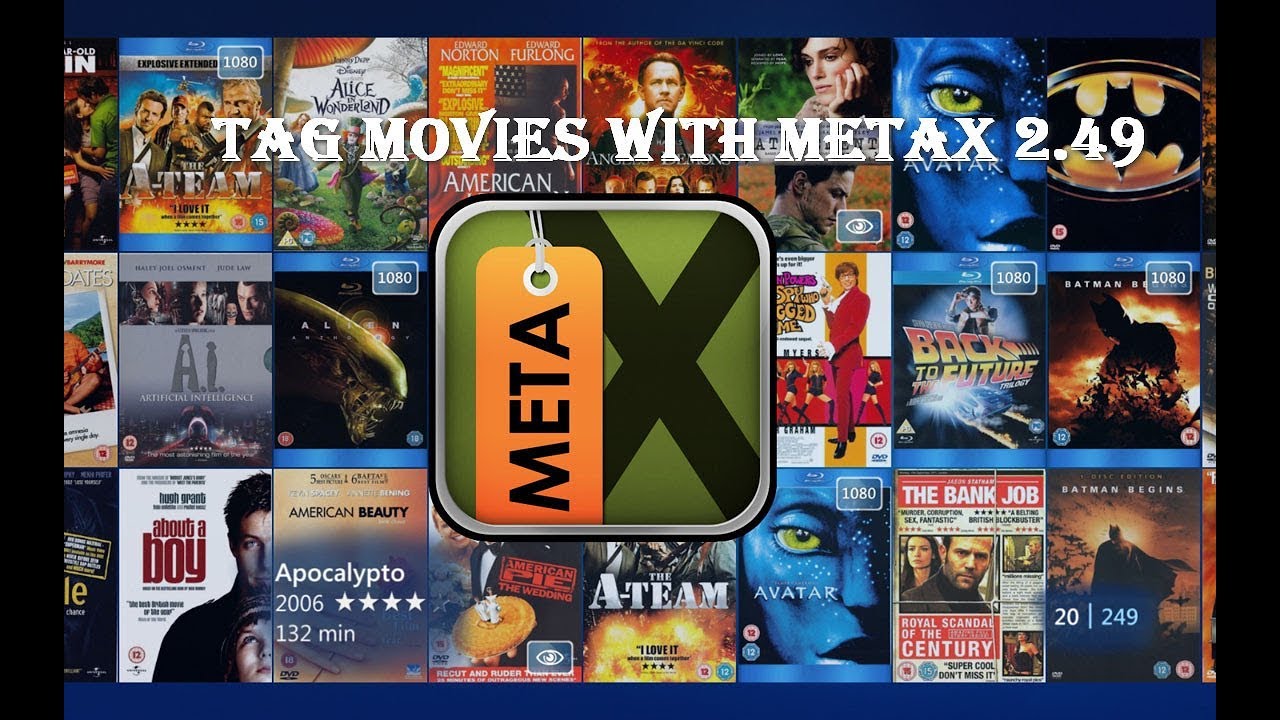 TAG MOVIES WITH METAX 2.49