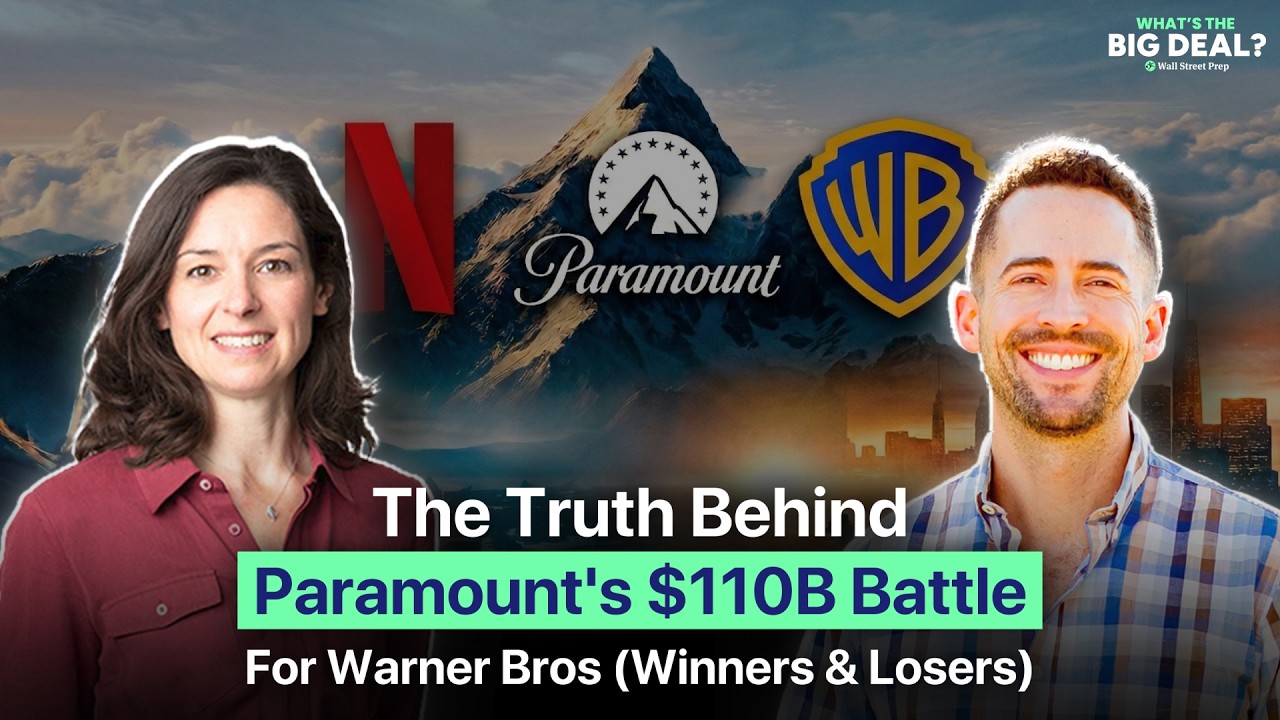 Почему слияние Paramount и Warner Bros. Discovery стоимостью 110 миллиардов долларов представляет...