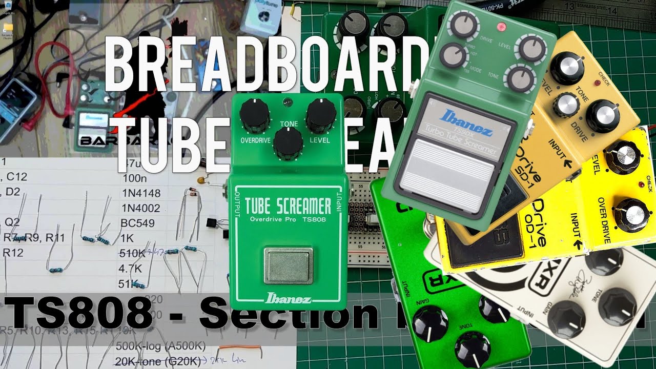 Breadboarding a Tube Screamer