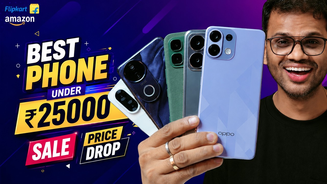 Best Phone Under 25000 in 2026 - Flipkart & Amazon Sale👍 Best 5G Mobile Under 25k