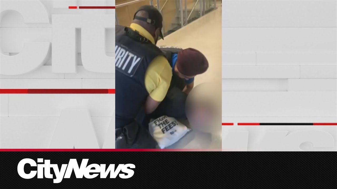 TMU students organize walkout over violent treatment of Pro-Palestinian protester