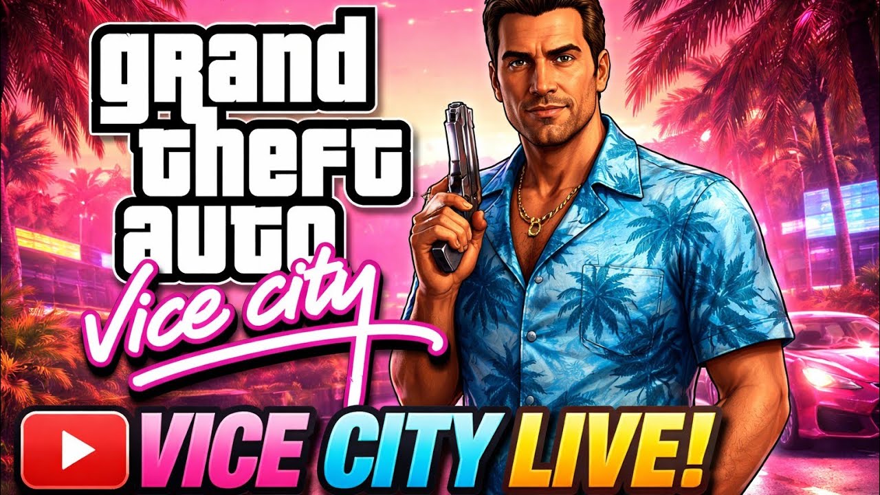 GTA VICE CITY LIVE STREAMING GAMER MUNNA