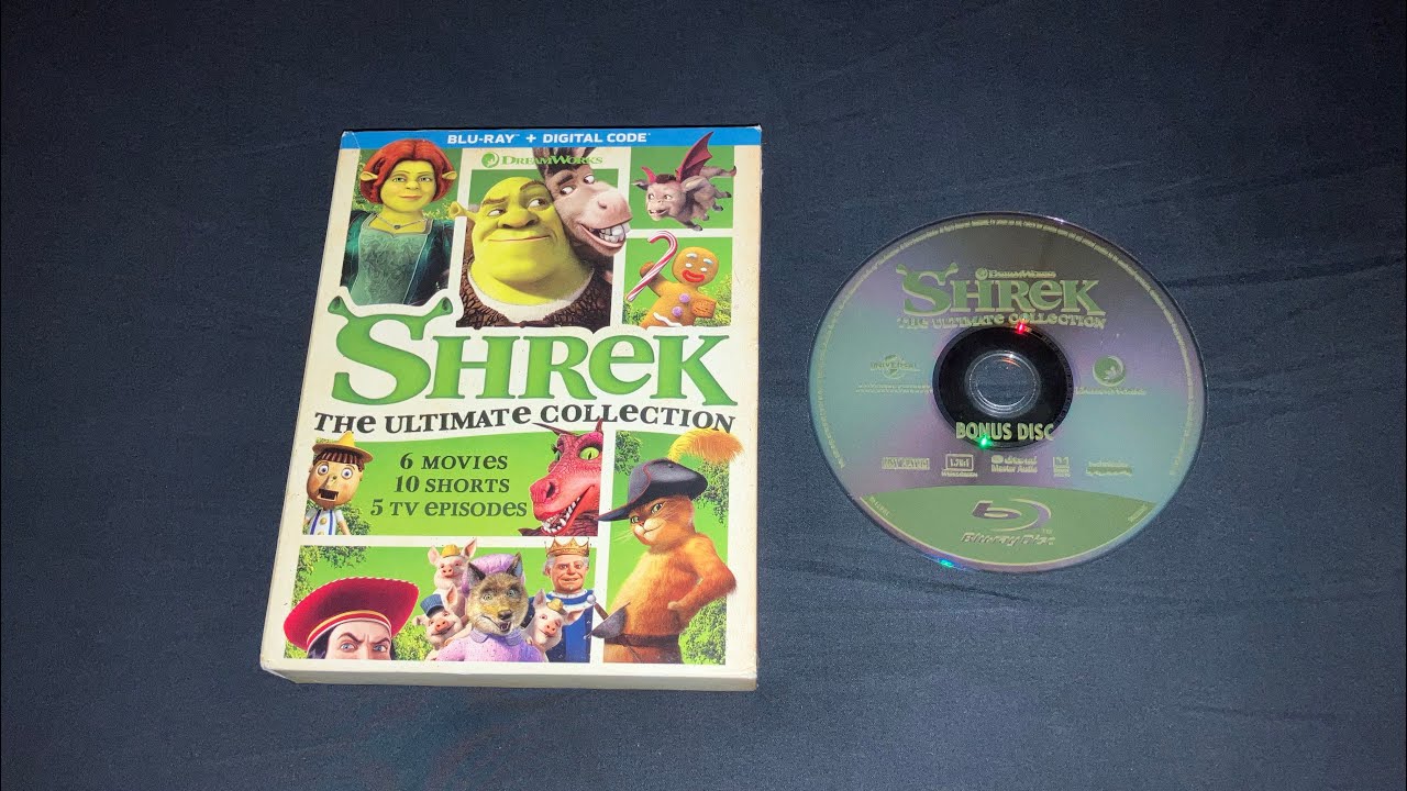 Opening to Shrek: The Ultimate Collection 2019 Blu-ray (The Pig Who Cried Wolf) (Halloween Special)