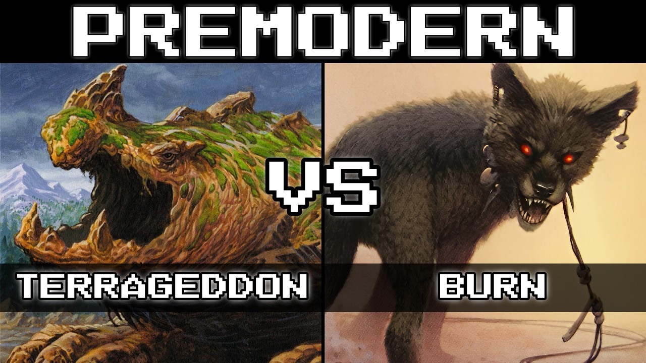 Terrageddon VS BURN. Premodern 2026