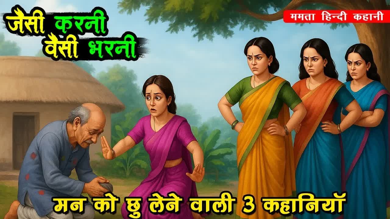 🔴150 जैसी करनी वैसी भरनी, JAISI KARNI VAISI BHARNI, MAN KO CHU LENE WALI KAHANI, HINDI KAHANI.