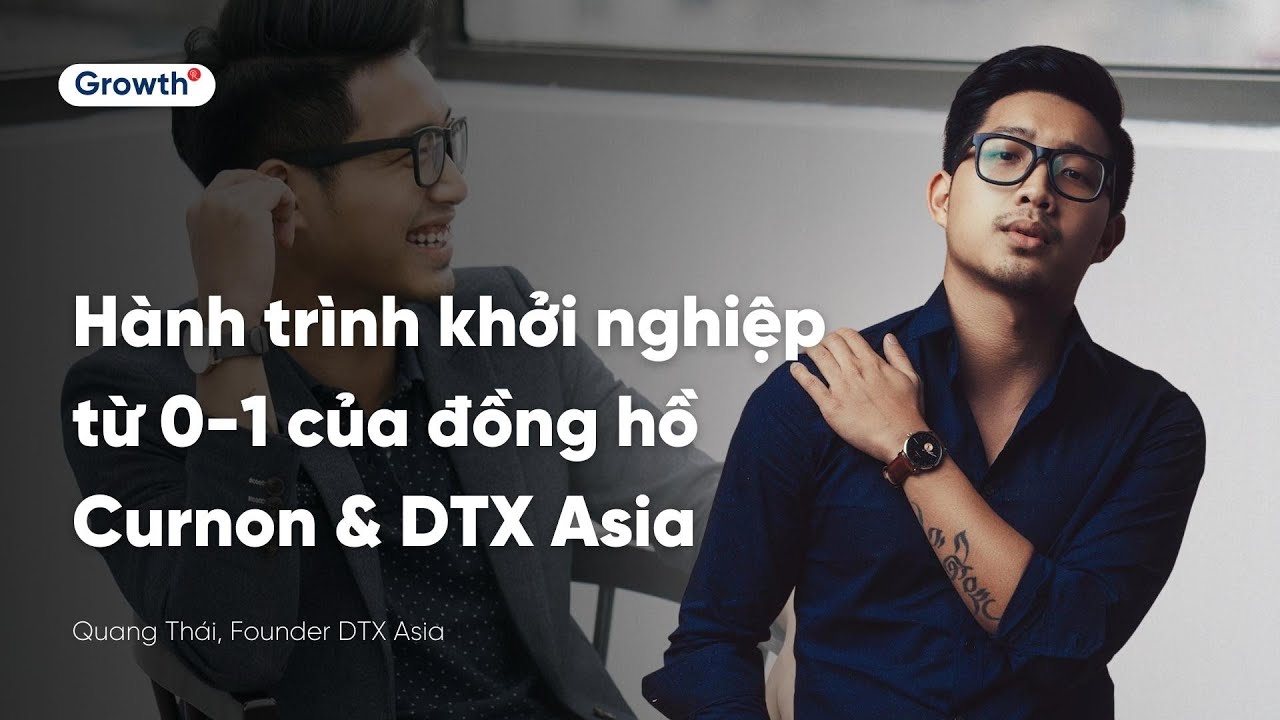 Hành trình từ 0-1 của Quang Thái, Founder đồng hồ CURNON và DTX Asia | The Red Dot