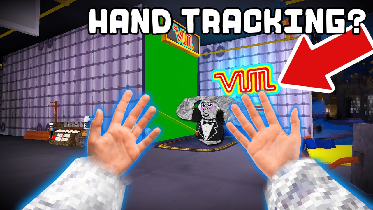 В Gorilla Tag добавлена ​​функция отслеживания движений рук!