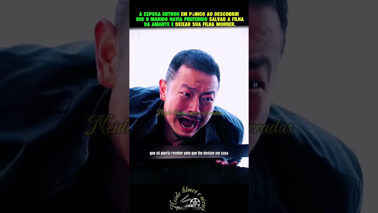 A esposa entrou em pânico ao descobrir que o marido havia preferido salvar filha da amante e deixado