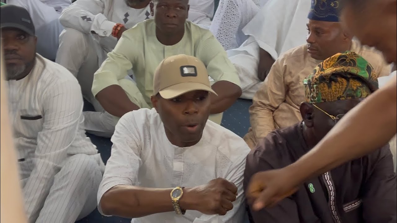 MUSTAPHA SEGO AT MC OLUOMO MOTHER REMEMBRANCE 