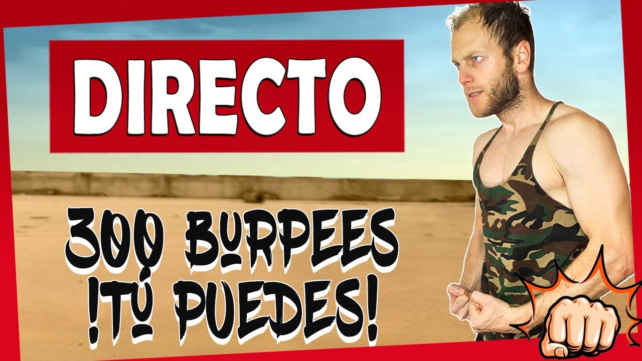 🔥 Reto Extremo: 300 BURPEES para Derretir Grasa 🔥 | Cardio Muy Intenso