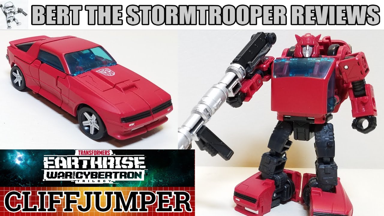 Transformers EARTHRISE WFC CLIFFJUMPER Review! Bert the Stormtrooper Reviews!