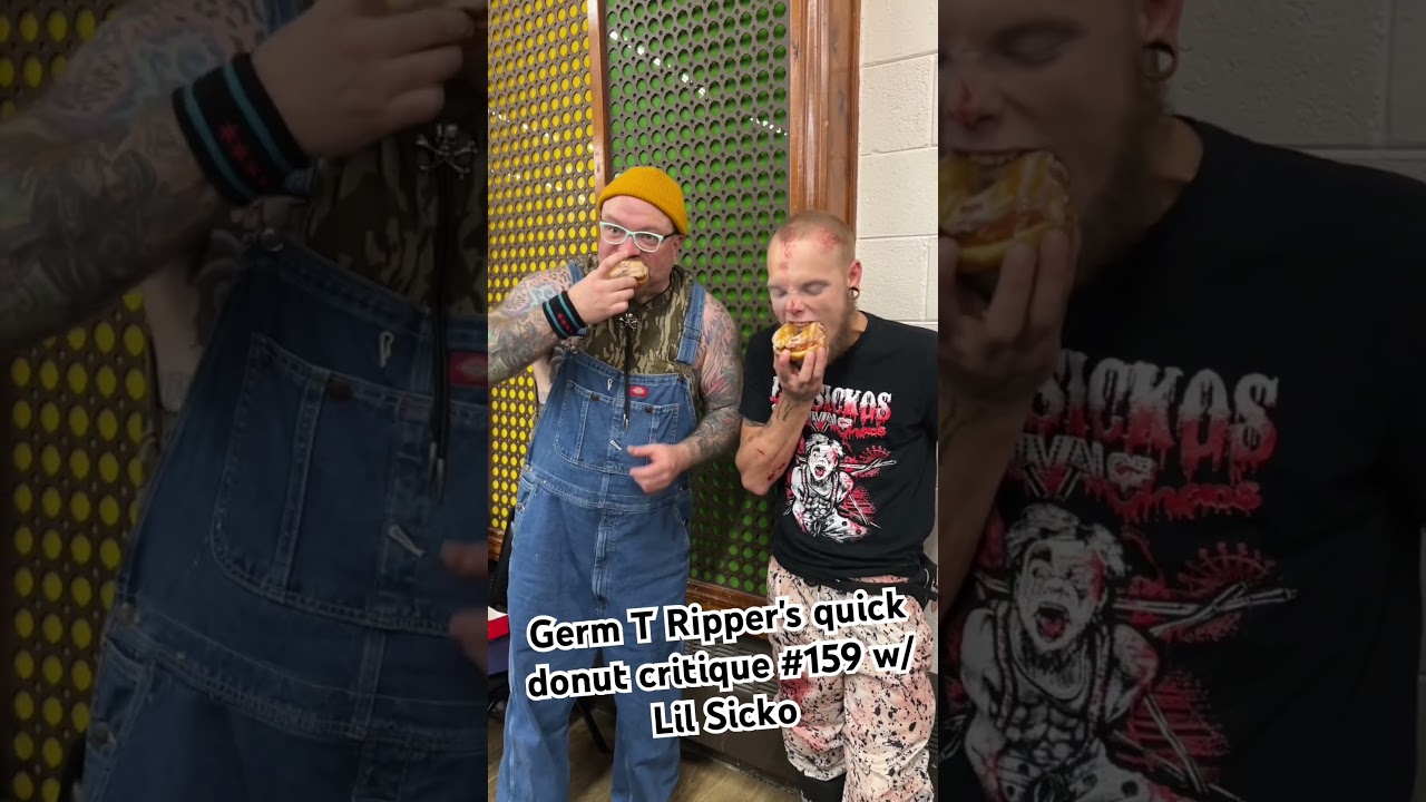 Germ T Ripper's quick donut critique 
