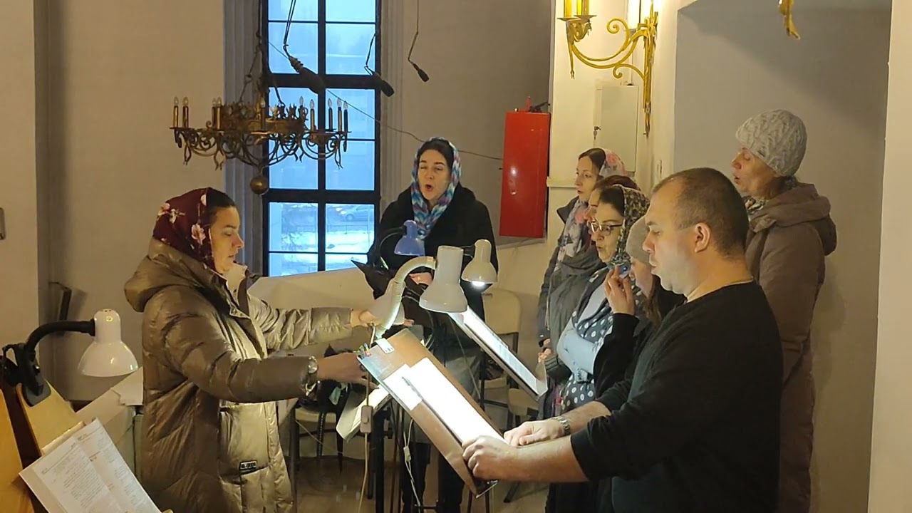 Сугубая ектения муз.Анисимов