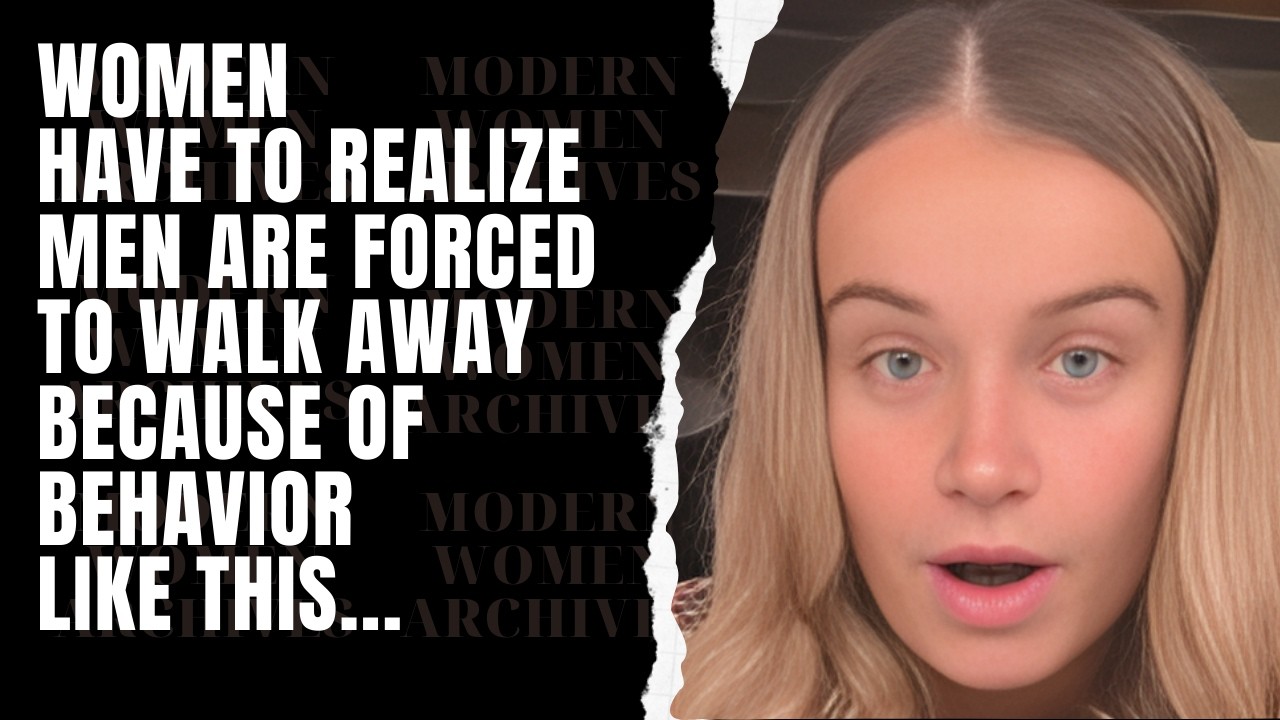 Women Are Upset Because Men Are Forced To Run A Mile From Modern Women And Relationships