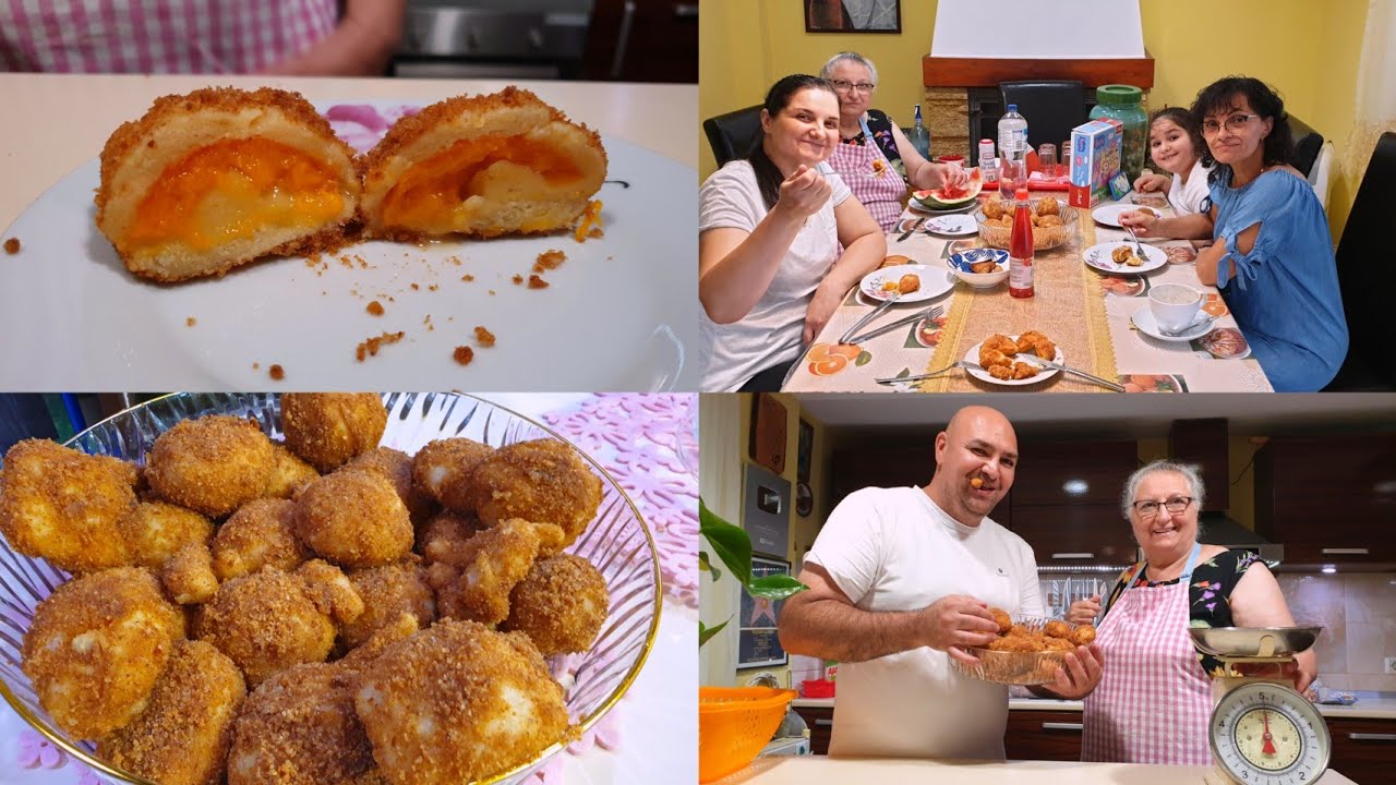 Gomboti cu caise de la Bunica pentru familie 🤗❤️