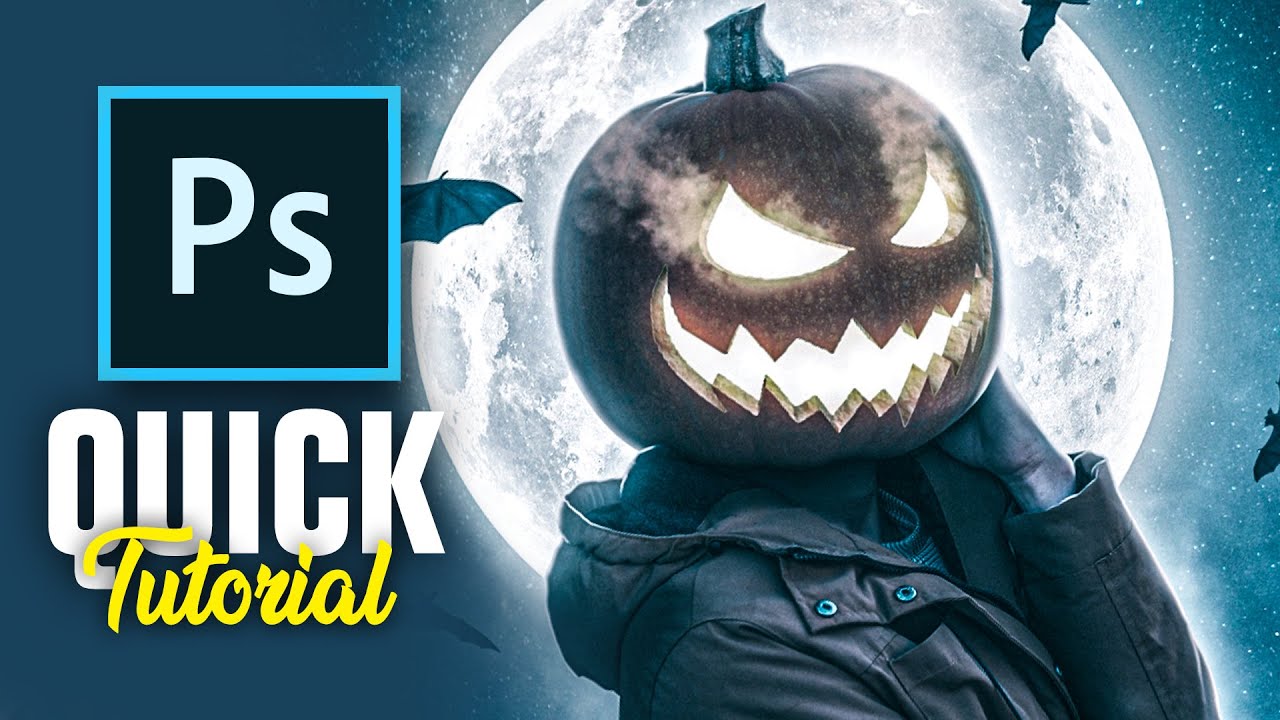 How to PUMPKIN yourself! (photoshop)