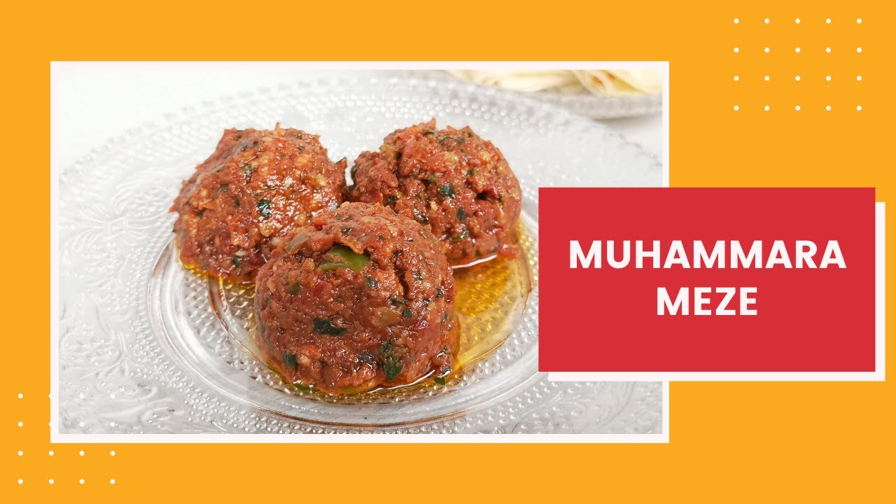 #Muhammara Meze Tarifi Inanilmaz Kolay  Hatay usulü محمرة