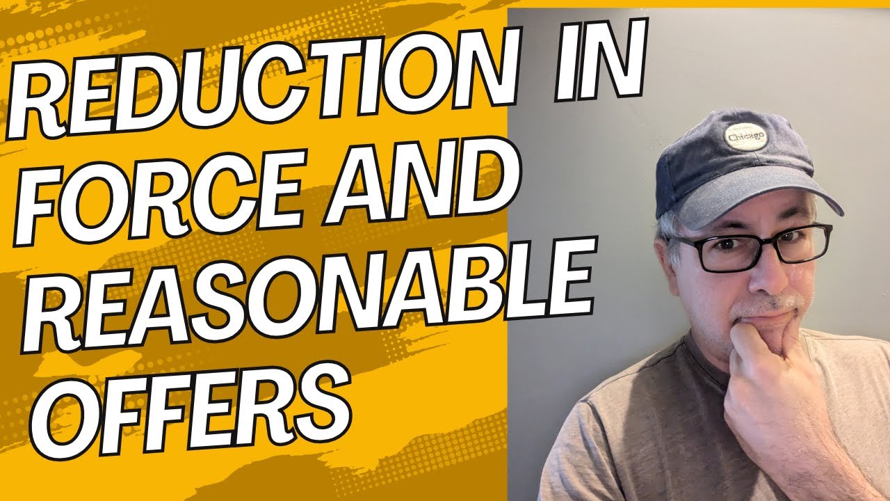 🚨RIF Reasonable Offers What Federal Employees Need to Know. AVOID THESE MISTAKES with VERA, DSR VSIP