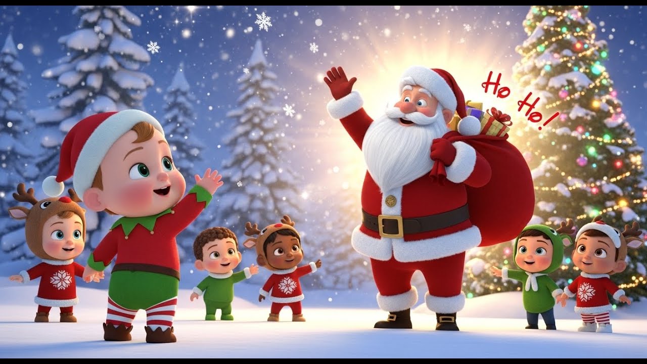 Santa Christmas Joy 🎅🎄 | Christmas Fun Learning for Kids