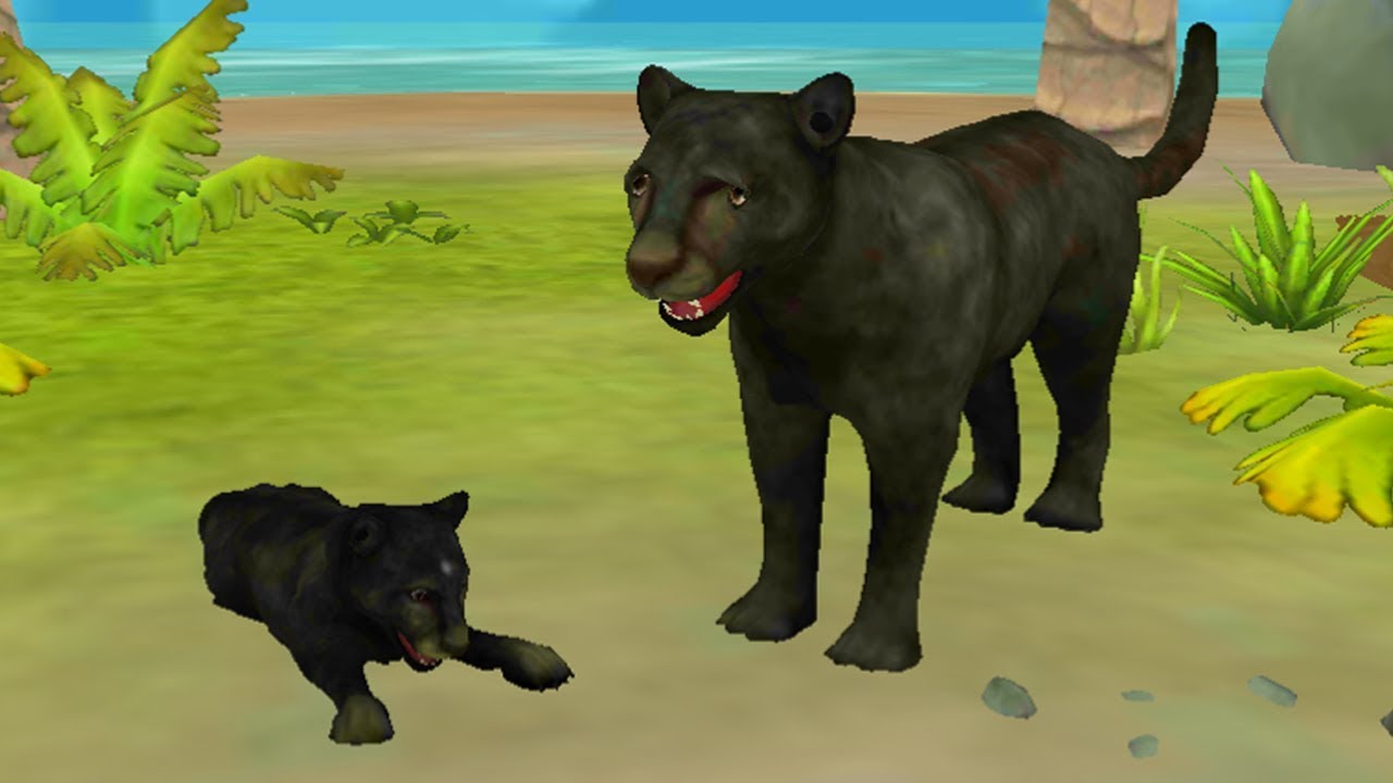 СИМУЛЯТОР ПАНТЕРЫ #1 котята пантер виртуальный питомец в Panther Sim