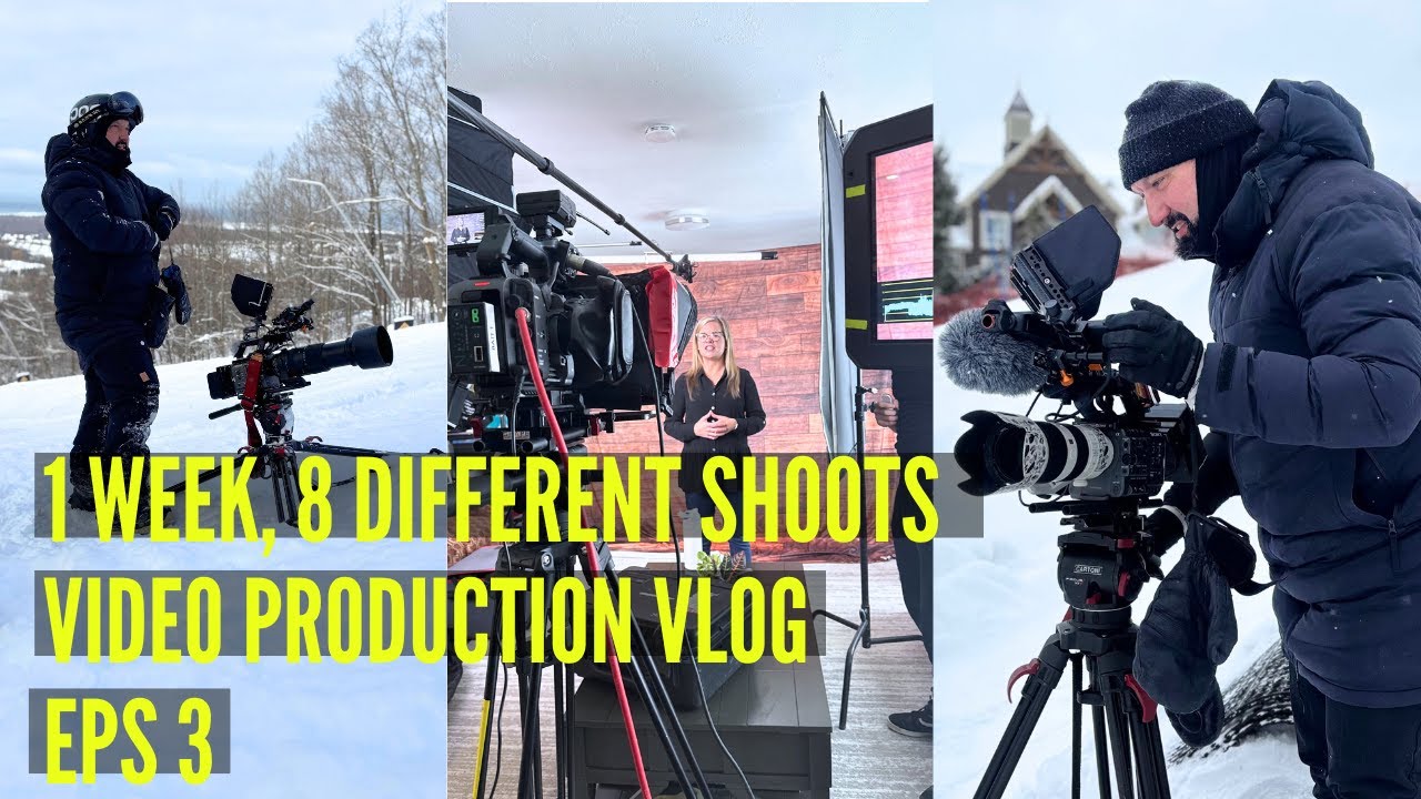 1 Week, 8 Video shoots - Vlog EPS 3