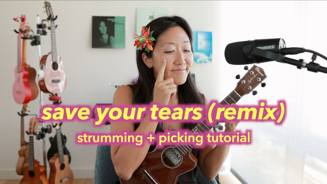 Save Your Tears Remix (The Weeknd x Ariana Grande) // 5-minute Ukulele Tutorial