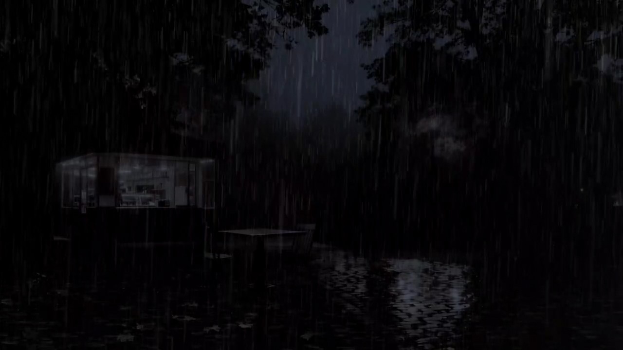 Midnight Rain for Deep Sleep 🌧️ Heavy Rain & Gentle Distant Thunder Ambience
