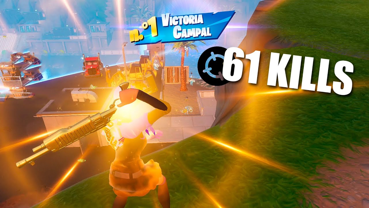 Jugando El Resurgimiento de Fortnite (61 Kills 🤖)🌴🔥