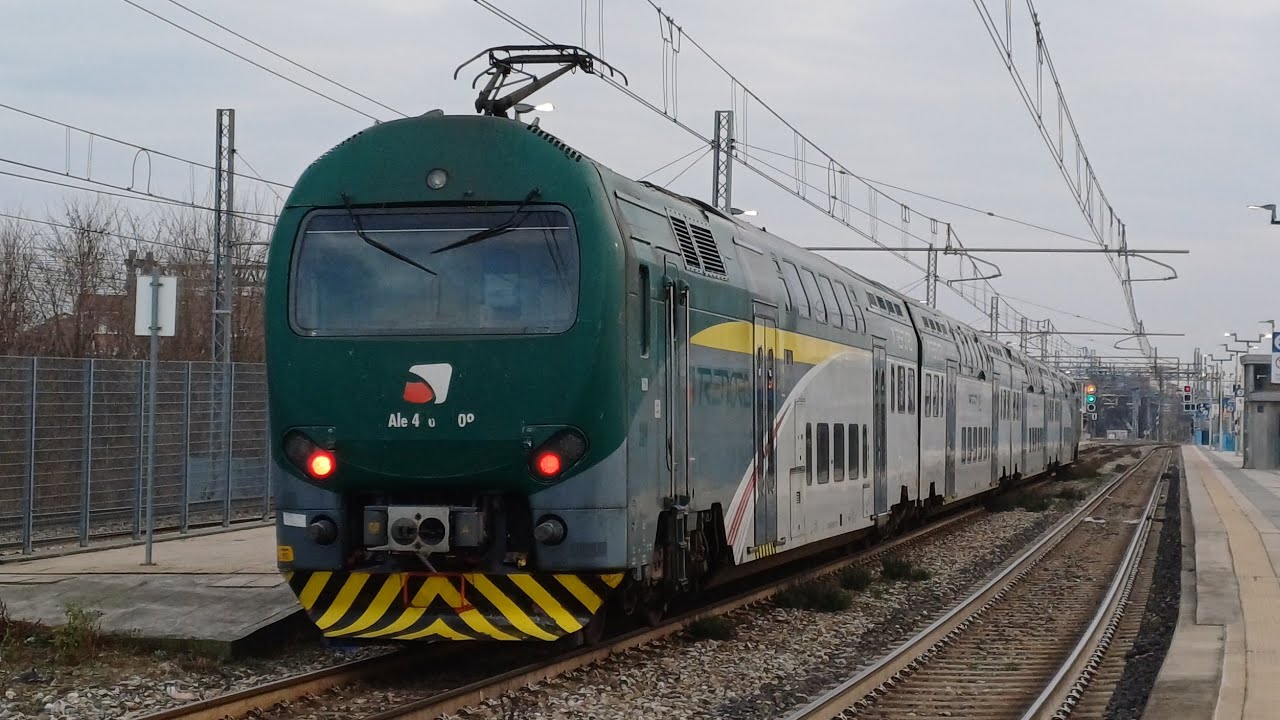 TRENI PASSEGGERI e MERCI a MILANO FORLANINI
